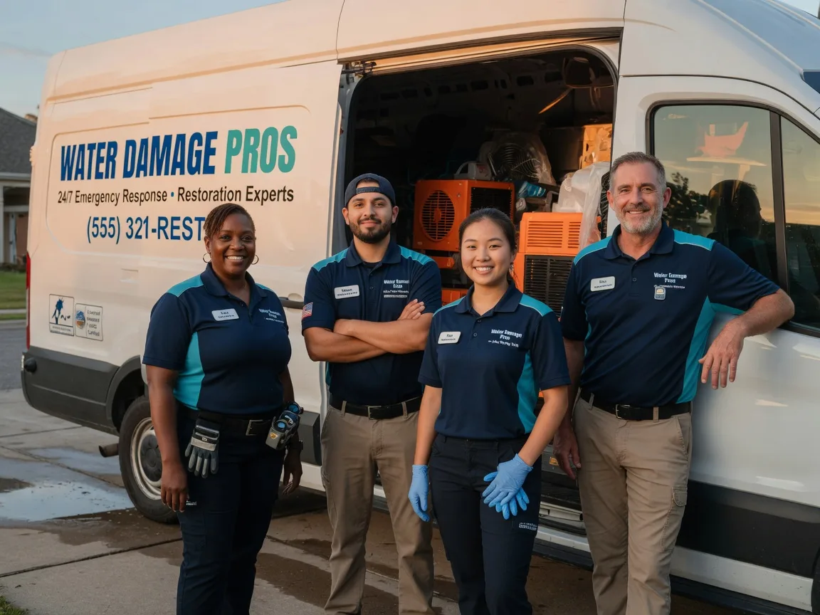 Water Damage Restoration company in Columbus, ND