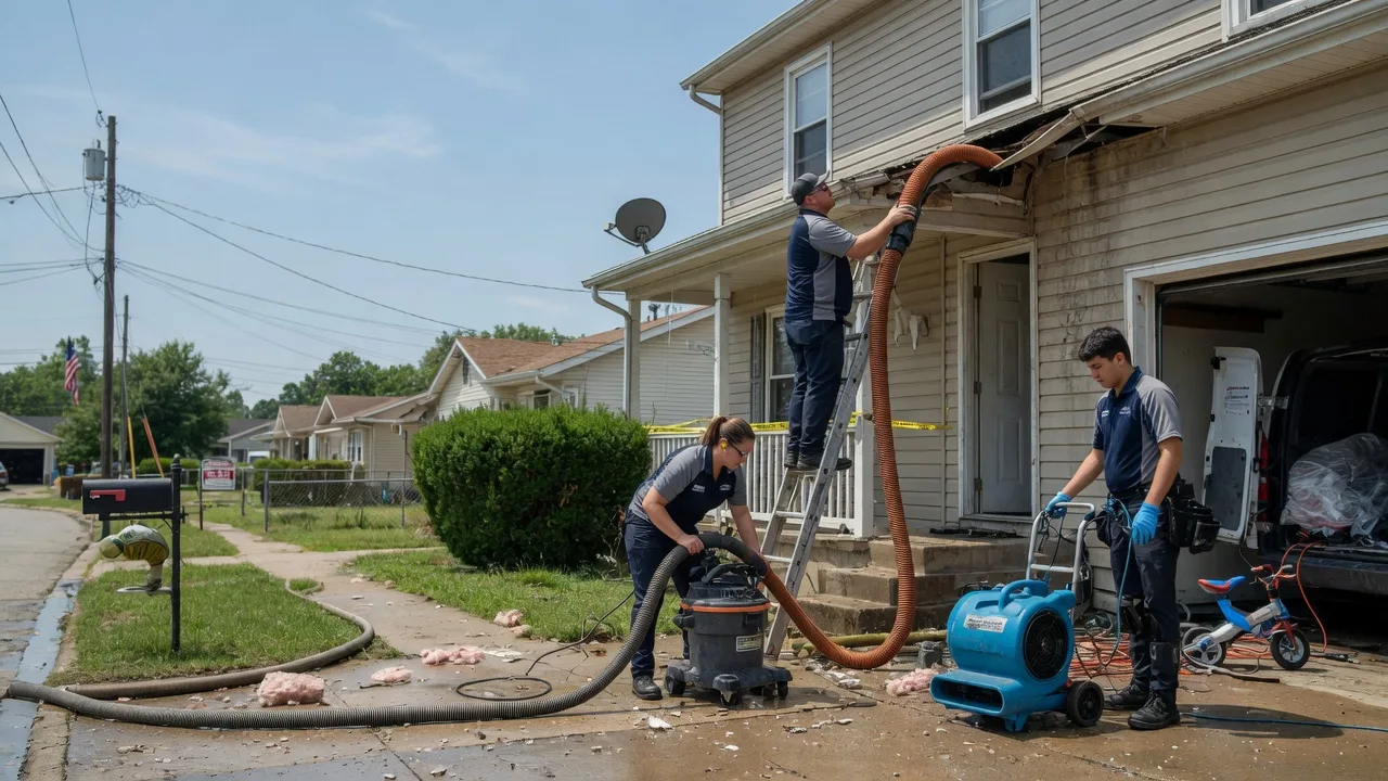 Water Damage Restoration in Columbus, ND near me